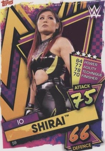 2021 Topps WWE Slam Attax - Io Shirai #59