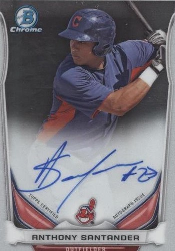 2014 Bowman Chrome - Anthony Santander #BCAP-AS