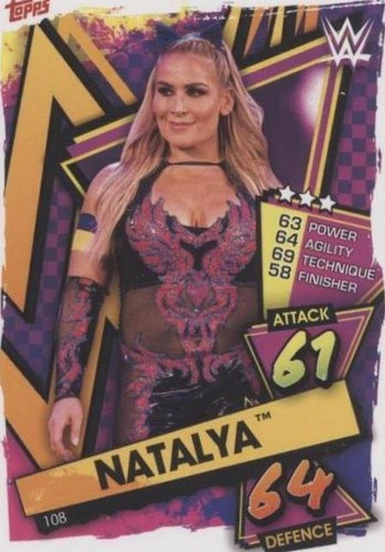 2021 Topps WWE Slam Attax - Natalya #108