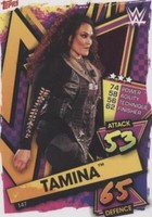 2021 Topps WWE Slam Attax - Tamina Snuka #147
