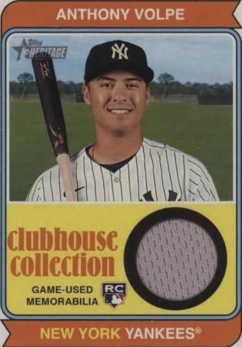 2023 Topps Heritage High Number - Anthony Volpe #CCR-AV