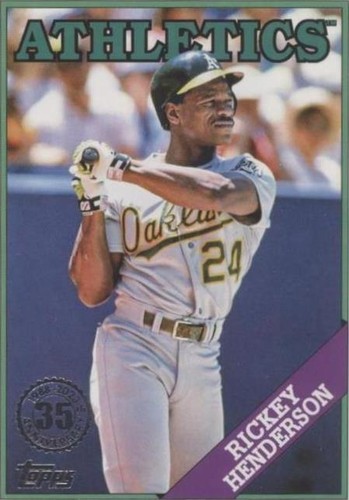 2023 Topps Series 1 - Rickey Henderson #T88-60