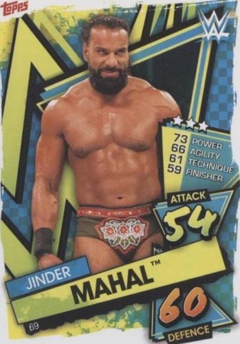 2021 Topps WWE Slam Attax - Jinder Mahal #69