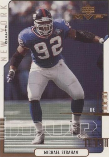 2000 Upper Deck MVP Michael Strahan #112