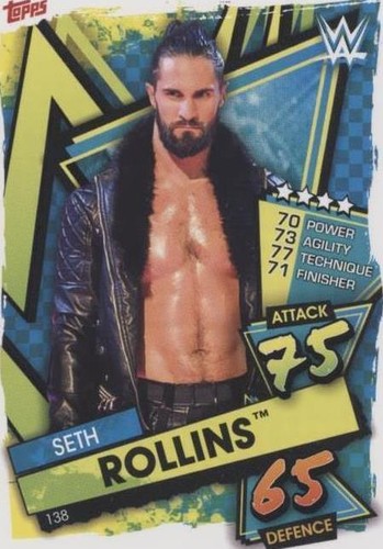 2021 Topps WWE Slam Attax - Seth Rollins #138