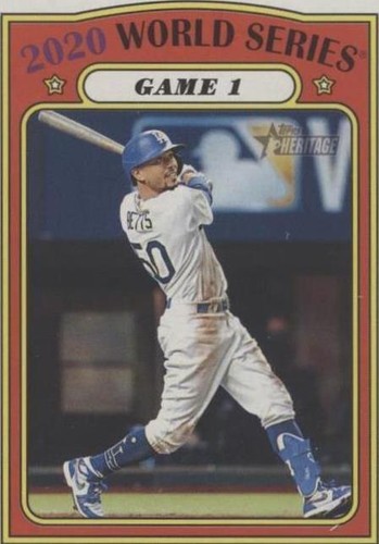 2021 Topps Heritage - Cody Bellinger Mookie Betts #173