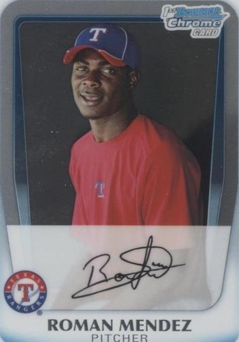 2011 Bowman Chrome - Roman Mendez #BCP137