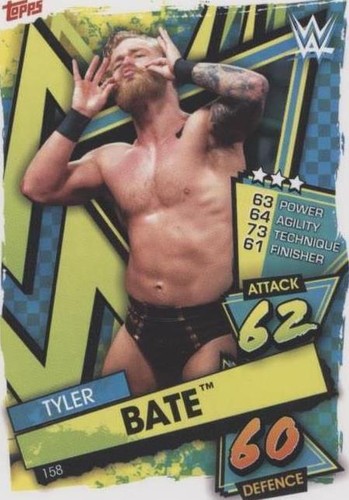 2021 Topps WWE Slam Attax - Tyler Bate #158