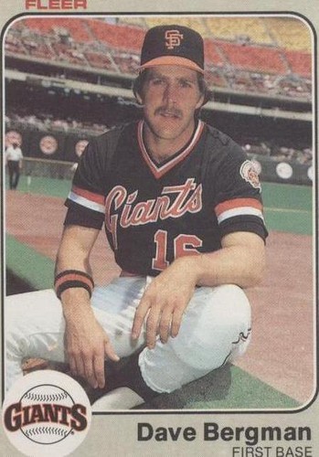 1983 Fleer - Dave Bergman #253