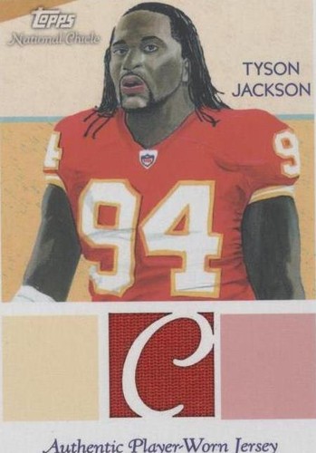 2009 Topps National Chicle Tyson Jackson #NCR-TJ