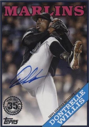 2023 Topps Series 1 - Dontrelle Willis #88BA-DW