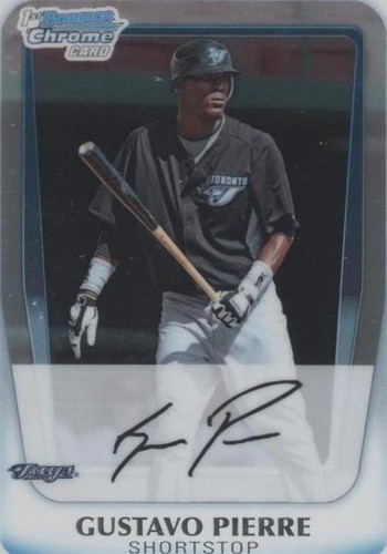 2011 Bowman Chrome - Gustavo Pierre #BCP127