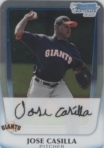 2011 Bowman Chrome - Jose Casilla #BCP116