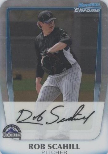 2011 Bowman Chrome - Rob Scahill #BCP204