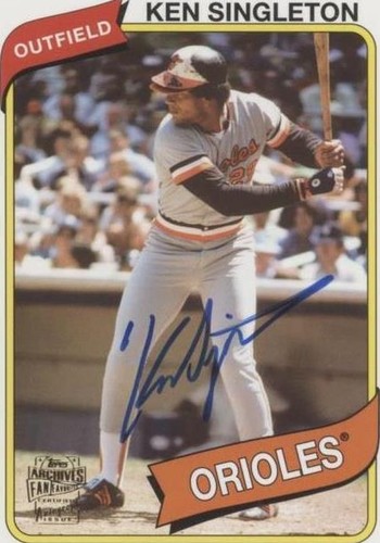 2012 Topps Archives - Ken Singleton #FFA-KS
