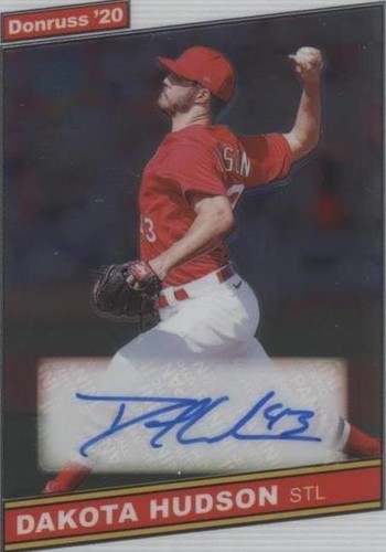 2020 Panini Donruss Optic - Dakota Hudson #86S-DH