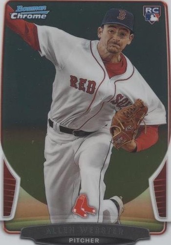 2013 Bowman Chrome - Allen Webster #135