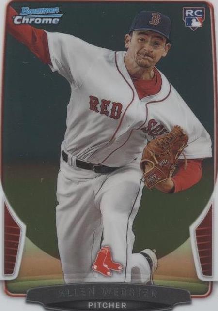 2013 Bowman Chrome - Allen Webster #135