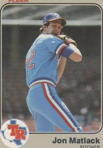 1983 Fleer - Jon Matlack #572
