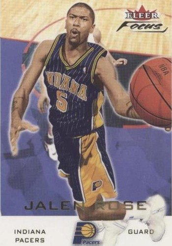 2000-01 Fleer Focus - Jalen Rose #77
