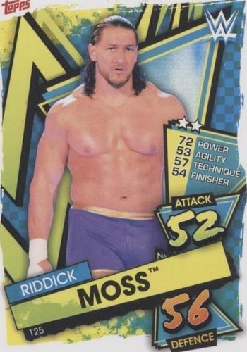 2021 Topps WWE Slam Attax - Riddick Moss #125