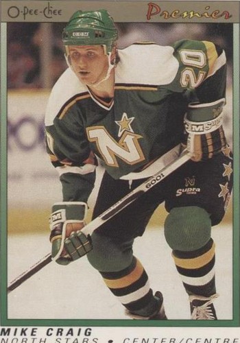 1990-91 O-Pee-Chee Premier - Mike Craig #19