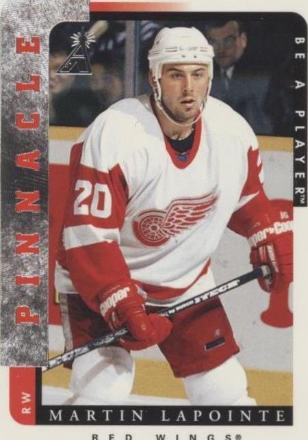 1996-97 Pinnacle Be A Player - Martin Lapointe #128