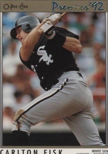 1992 O-Pee-Chee Premier - Carlton Fisk #86