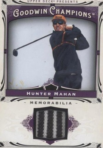 2013 Upper Deck Goodwin Champions - Hunter Mahan #M-HM