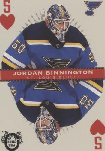 2021-22 O-Pee-Chee - Jordan Binnington #5-HEARTS
