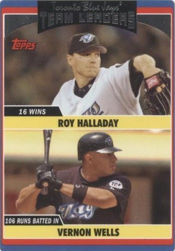 2006 Topps Updates & Highlights - Roy Halladay Vernon Wells #UH309