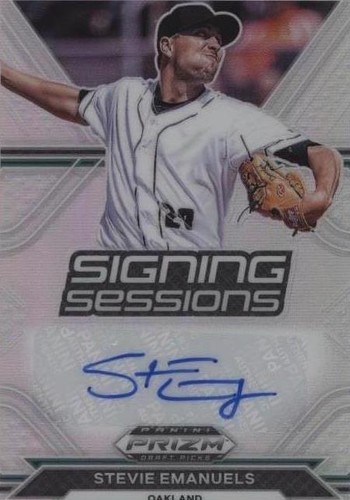 2021 Panini Prizm Draft Picks - Stevie Emanuels #SS-SE