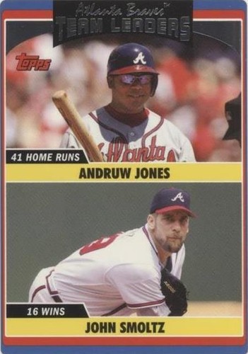2006 Topps Updates & Highlights - Andruw Jones John Smoltz #UH294