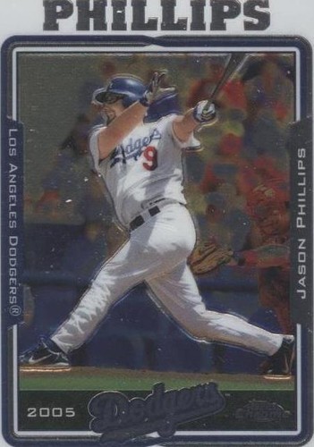 2005 Topps Chrome Update & Highlights - Jason Phillips #UH68
