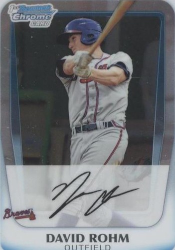 2011 Bowman Chrome - David ROHM #BCP148