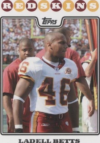 2008 Topps Ladell Betts #107