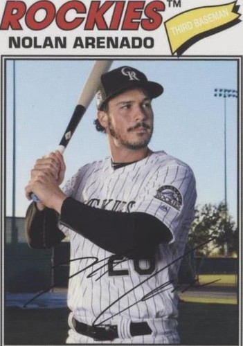 2018 Topps Archives - Nolan Arenado #124