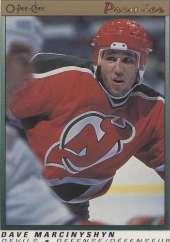 1990-91 O-Pee-Chee Premier - Dave Marcinyshyn #67