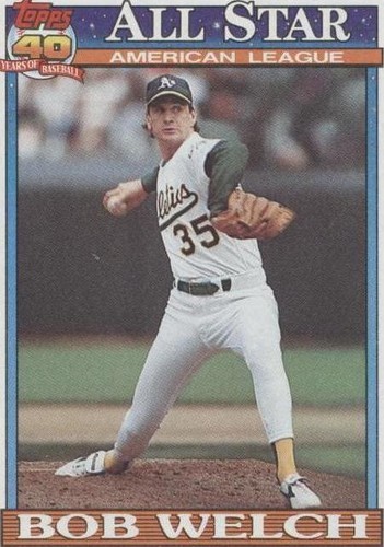 1991 Topps - Bob Welch #394