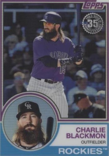 2018 Topps - Charlie Blackmon #55