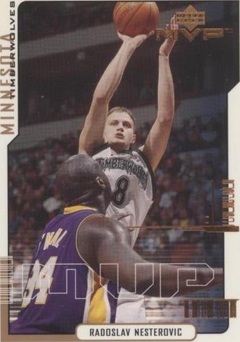 2000-01 Upper Deck MVP - Radoslav Nesterovic #102