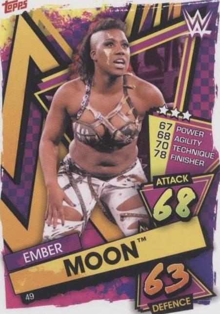 2021 Topps WWE Slam Attax - Ember Moon #49