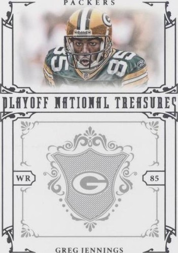 2008 Playoff National Treasures Greg Jennings #46