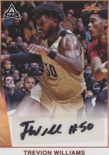 2021-22 Leaf Memories - Trevion Williams #BA-TW1