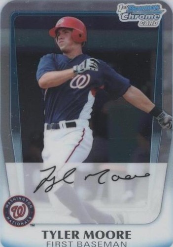 2011 Bowman Chrome - Tyler Moore #BCP138