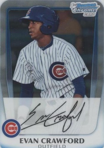 2011 Bowman - Evan Crawford #BCP71