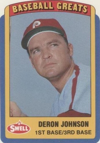 1990 Swell Baseball Greats - Deron Johnson #34