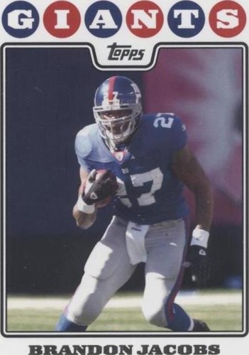 2008 Topps Brandon Jacobs #83