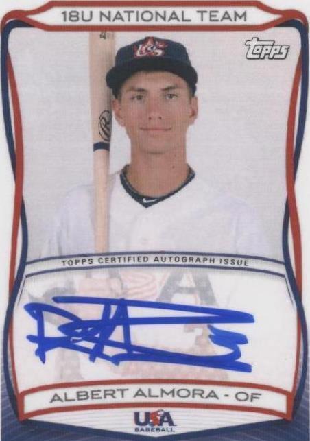 2010 Topps USA Baseball Team - Albert Almora #A-2