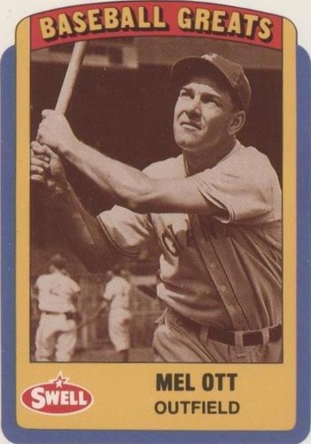 1990 Swell Baseball Greats - Mel Ott #55